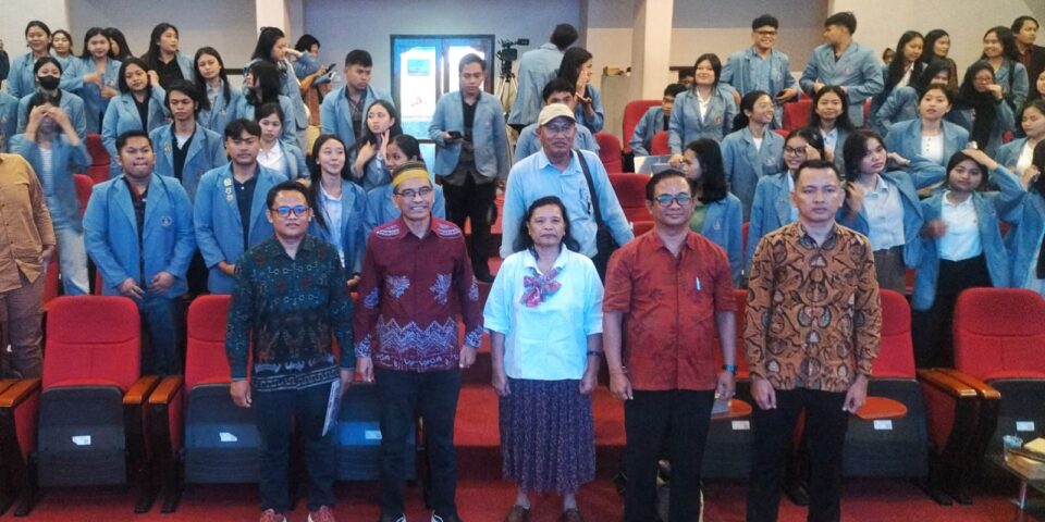 Kuliah Umum di Undiksha Bali, Rektor UCM Perkenalkan Simbol Bugis-Makassar