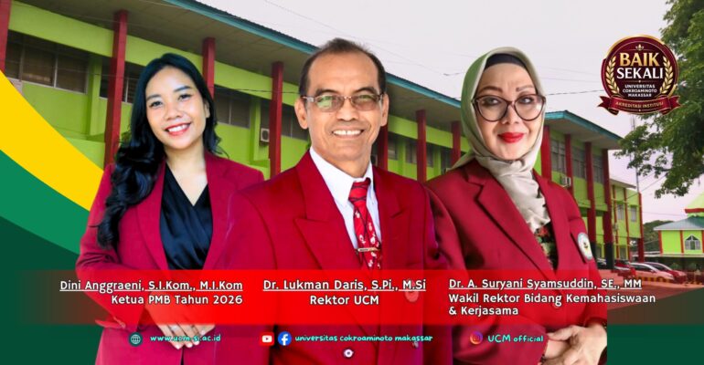 Penerimaan Mahasiswa Baru, Universitas Cokroaminoto Makassar Punya 10 Prodi dan Beragam Beasiswa
