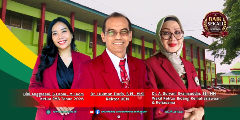 Penerimaan Mahasiswa Baru, Universitas Cokroaminoto Makassar Punya 10 Prodi dan Beragam Beasiswa