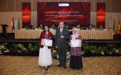Wisuda UCM Diwarnai Apresiasi LLDIKTI IX Hingga Dosen Berkinerja Terbaik