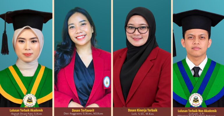 Dini Anggraeni Dosen Favorit, Leli Berkinerja Terbaik, Hiqmah dan Zulfadli Mahasiswa Terbaik UCM